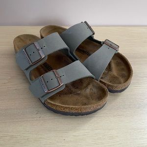 Birkenstock Arizona Birko-Flor Stone - Size 39 EU